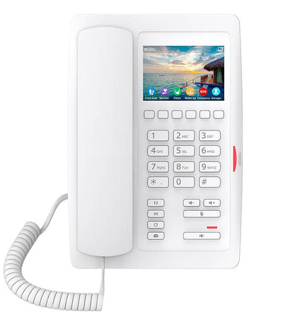 Fanvil H5W WiFi Color Hotel IP Phone - White Color