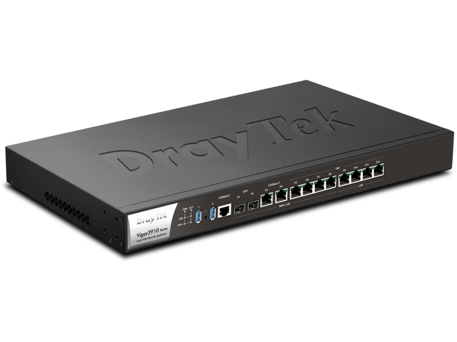 DrayTek Vigor 3910 10G High-Performance Load-Balancing VPN Concentrator