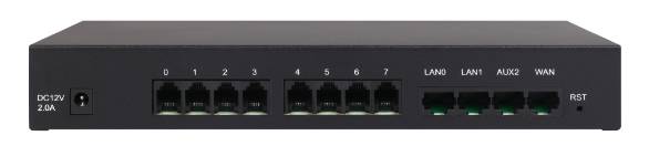 Dinstar DAG1000-8S 8 Port FXS Analog VoIP Gateway for Analog Phones