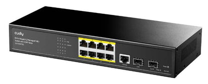 Cudy GS2008PS2 8-Port  Managed Gigabit POE+ Layer 2 Switch