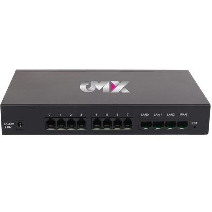 OMX OM-GW1000-4O 4 Ports SIP FXO Gateway for Analog Phone Lines