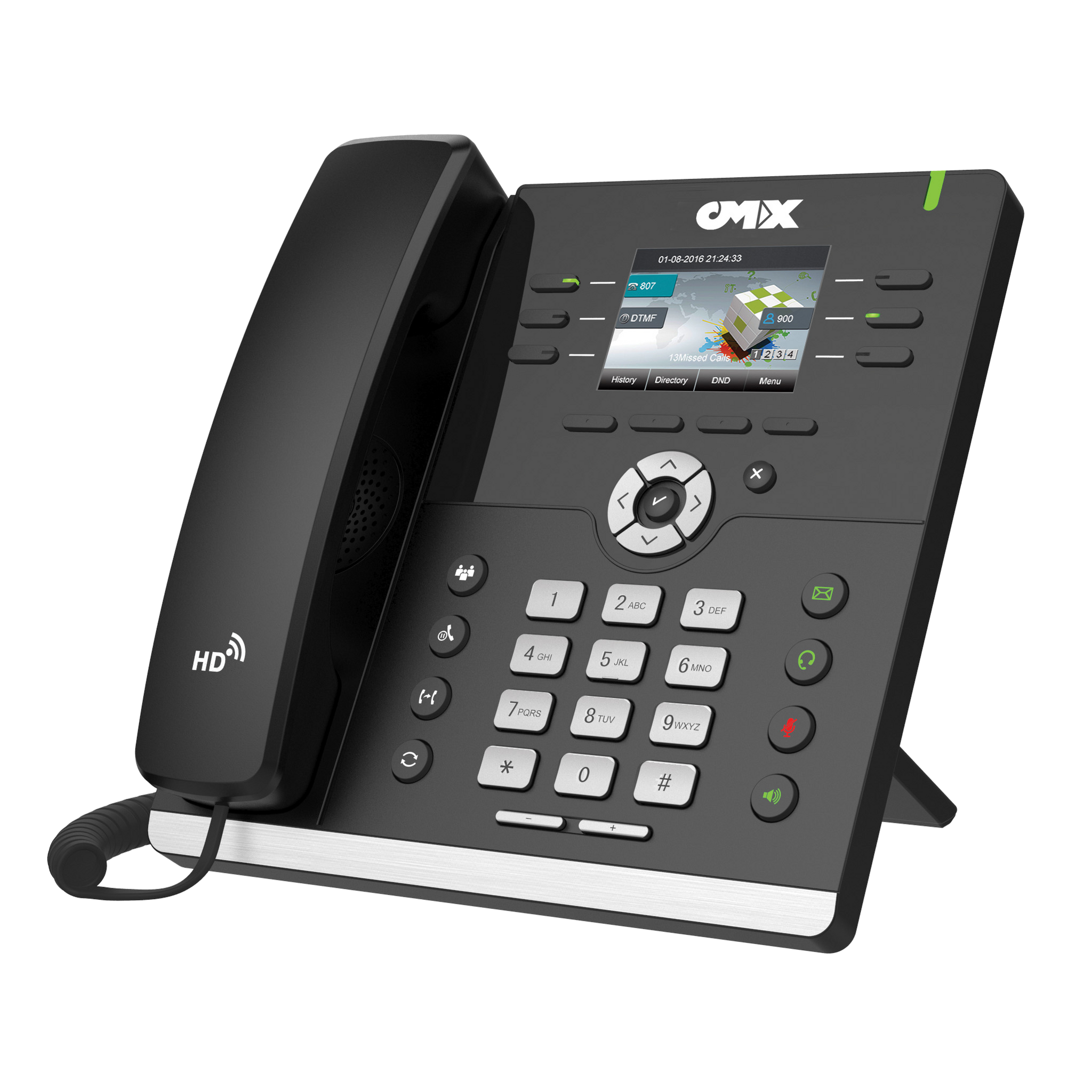OMX OMP6923G Enterprise HD Gigabit Color IP Phone for SMB