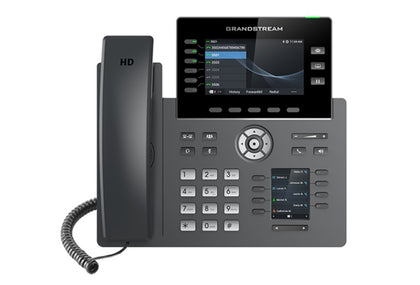Grandstream GRP2616 High-End Carrier-Grade 6-Lines Color Giga IP phone with WIFI and Bluetooth